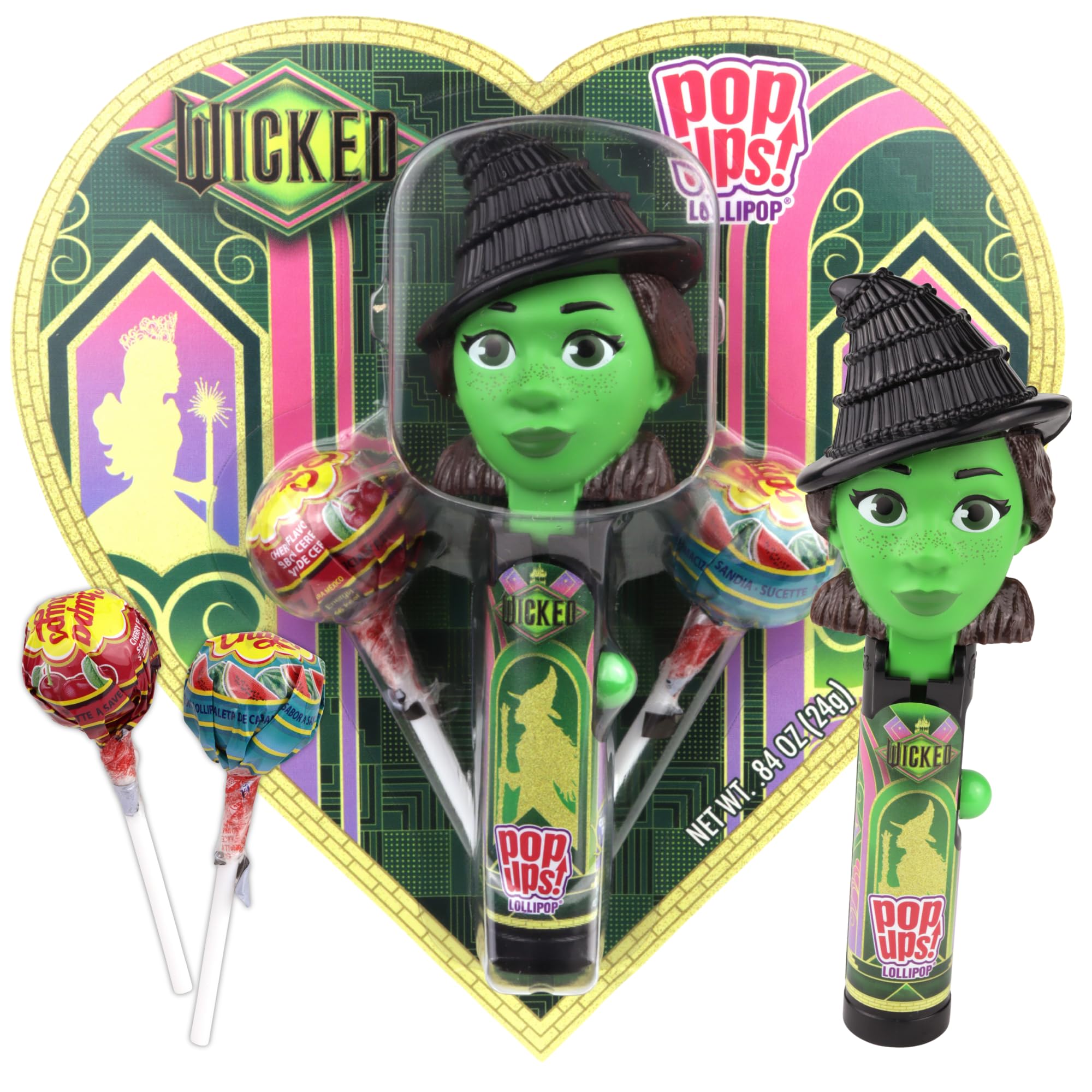 Amazon.com : Wicked Elphaba Pop Ups Heart Box, Includes Two